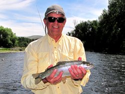 Yakima Jim with trout