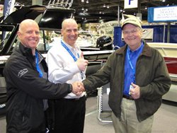 Boat Show Mark Delaney, Byron Bolton,Wayne Kairis