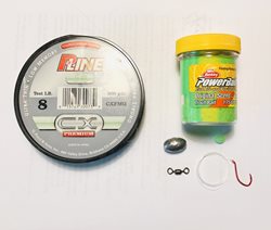 Slip-Sinker-Rig-with-Power-Bait