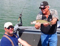 Moses Lake Walleye Brian and Art