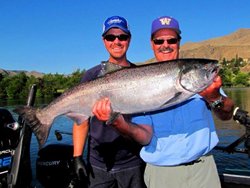 Chelan Falls Shane and Me 2