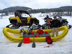 Ice Festival Mike with Rapid Deployment Craft