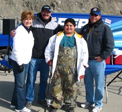 Moses Lake Julie, Me, Jonathan Pena, Jeff
