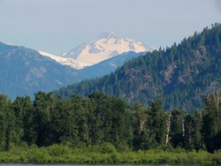 Lake Wenatchee Glacier Peak View