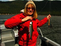 Fish Lake April E with Trout