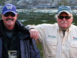 Grande Ronde Brian and Dave the FishingMagician